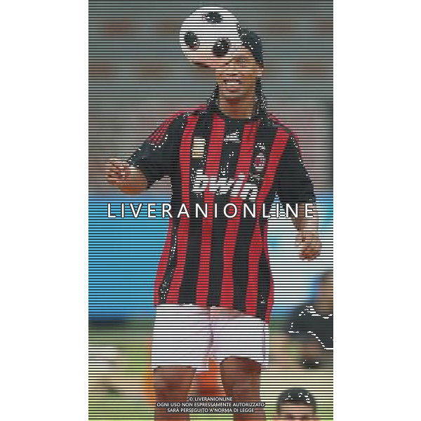 Presentazione di Ronaldinho nuovo acquisto del Milan allo stadio meazza di san siro Milano 17/07/2008 Foto Luca Ghidoni/Ag. Aldo Liverani