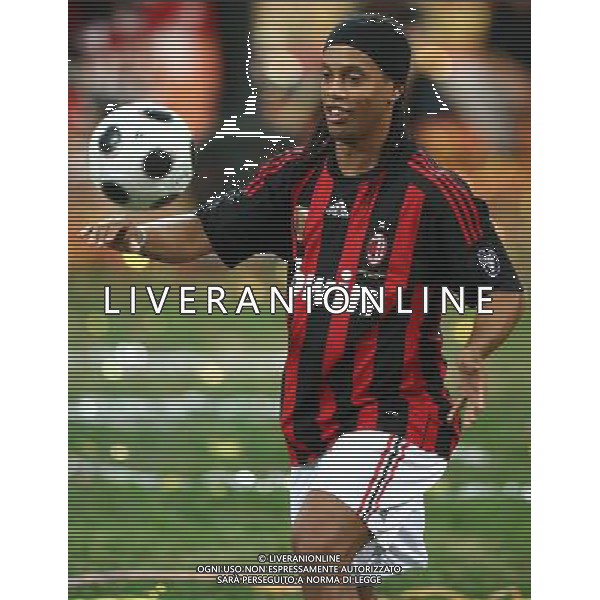 Presentazione di Ronaldinho nuovo acquisto del Milan allo stadio meazza di san siro Milano 17/07/2008 Foto Luca Ghidoni/Ag. Aldo Liverani