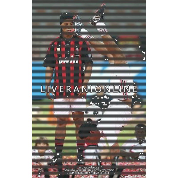 Foto Aldo Liverani/Luca Ghidoni Milano 17/07/2008 Presentazione di Ronaldinho al Milan Nella foto Ronaldinho AG ALDO LIVERANI