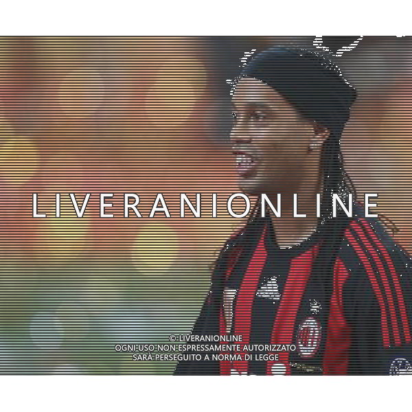 Foto Aldo Liverani/Luca Ghidoni Milano 17/07/2008 Presentazione di Ronaldinho al Milan Nella foto Ronaldinho AG ALDO LIVERANI