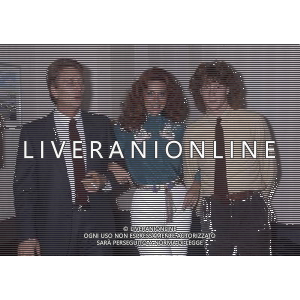 ALDO BISCARDI - MARINA MORGAN - ODOACRE CHIERICO TRASMISSIONE \' IL PROCESSO DEL LUNEDI\' 1981 © AG. ALDO LIVERANI SAS