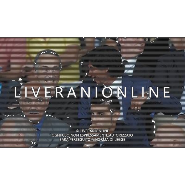 Amichevole Nazionale Olimpica Pistoia - 22.07.2008 Italia-Romania Nella Foto:GIANCARLO ABETE E DEMETRIO ALBERTINI /Ph.Vitez-Ag. Aldo Liverani