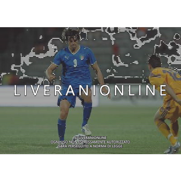 Amichevole Nazionale Olimpica Pistoia - 22.07.2008 Italia-Romania Nella Foto:DE CEGLIE PAOLO /Ph.Vitez-Ag. Aldo Liverani