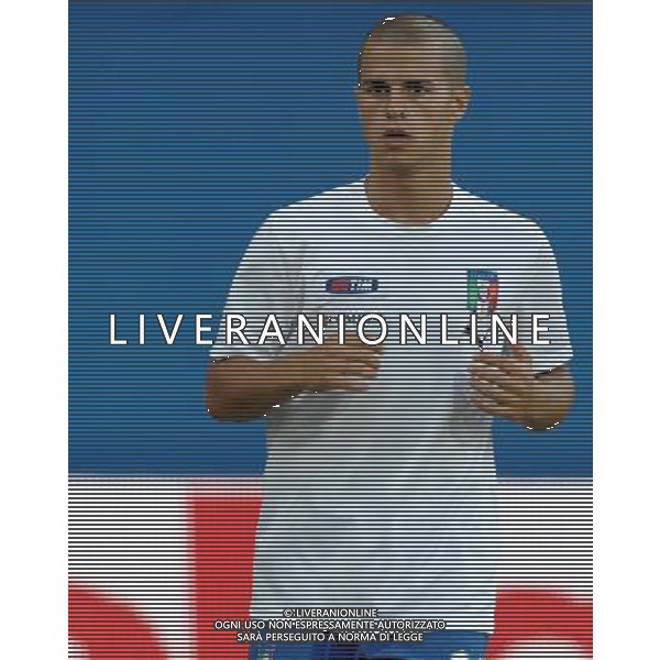 Amichevole Nazionale Olimpica Pistoia - 22.07.2008 Italia-Romania Nella Foto:GIOVINCO SEBASTIAN /Ph.Vitez-Ag. Aldo Liverani