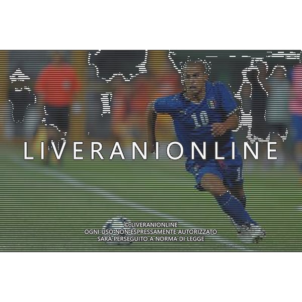 Amichevole Nazionale Olimpica Pistoia - 22.07.2008 Italia-Romania Nella Foto:GIOVINCO SEBASTIAN /Ph.Vitez-Ag. Aldo Liverani