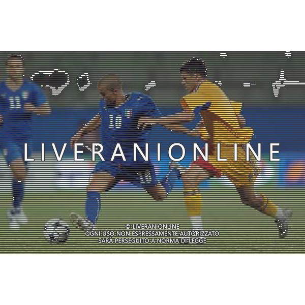 Amichevole Nazionale Olimpica Pistoia - 22.07.2008 Italia-Romania Nella Foto:GIOVINCO SEBASTIAN /Ph.Vitez-Ag. Aldo Liverani