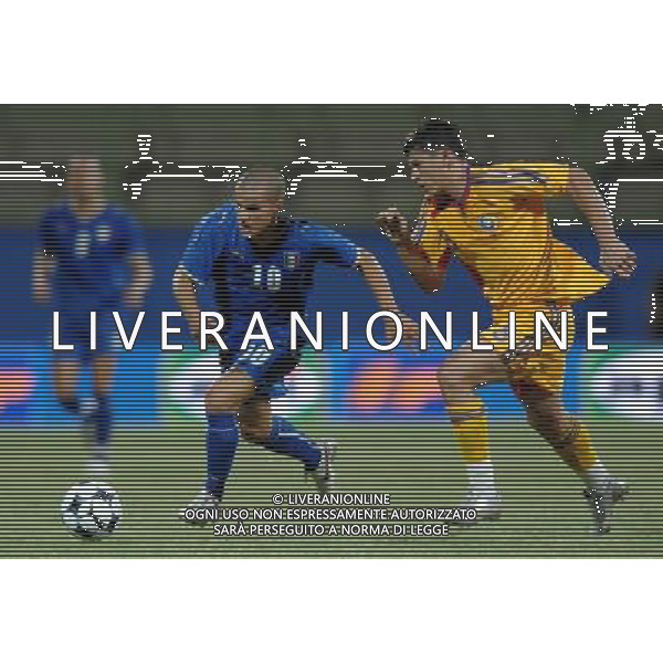 Amichevole Nazionale Olimpica Pistoia - 22.07.2008 Italia-Romania Nella Foto:GIOVINCO SEBASTIAN /Ph.Vitez-Ag. Aldo Liverani