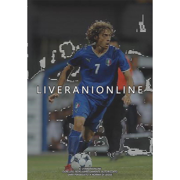 Amichevole Nazionale Olimpica Pistoia - 22.07.2008 Italia-Romania Nella Foto:MARCHISIO CLAUDIO /Ph.Vitez-Ag. Aldo Liverani