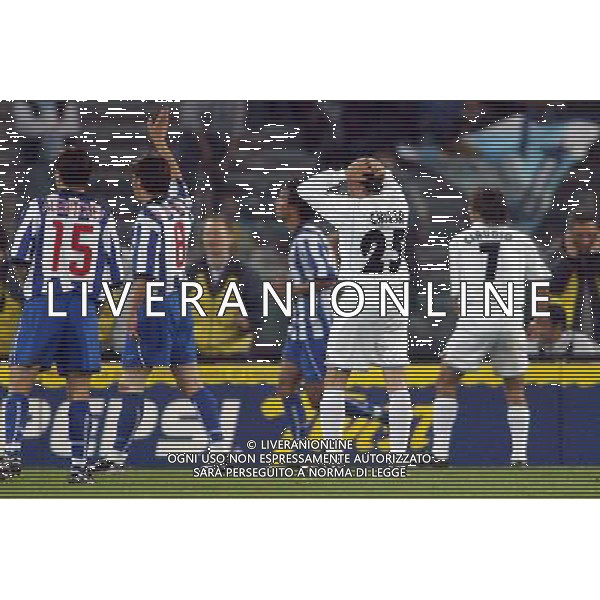 Roma 24/04/2003 Lazio Porto Coppa Uefa nella foto Chiesa Enrico Agenzia ALDO LIVERANI