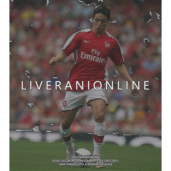 Arsenal\'s Samir Nasri during Arsenal vs Juventus in the pre-season Emirates Cup (Juventus-Arsenal-Real Madrid and Hamburg) at the Emirates Stadium in London(UK) on 02/08/2008 .Picture By Marcello Pozzetti ©IPS - Photo Agency :21 Delisle Road London SE28 0JD mobile: 07973 308 835 Ag Aldo Liverani