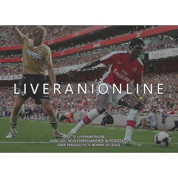 Arsenal\'s Emmanuel Adebayor in the pre-season Emirates Cup (Juventus-Arsenal-Real Madrid and Hamburg) at the Emirates Stadium in London(UK) on 02/08/2008 .Picture By Marcello Pozzetti ©IPS - Photo Agency :21 Delisle Road London SE28 0JD mobile: 07973 308 835 Ag Aldo Liverani