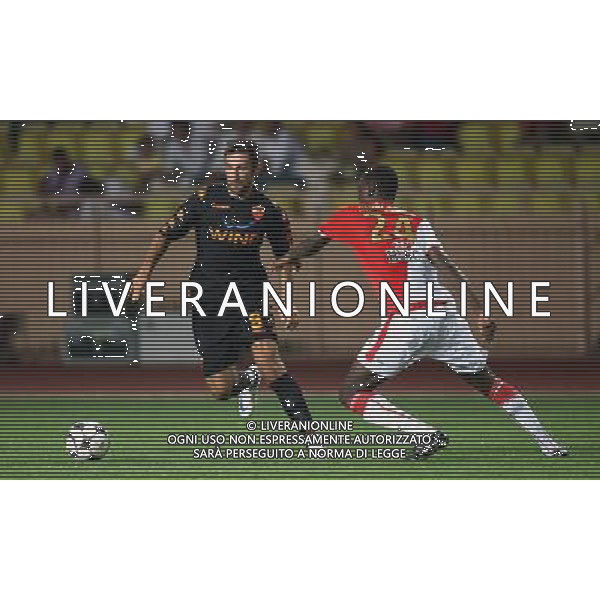 Foto Aldo Liverani/Luca Ghidoni Monaco 02/08/2008 Amichevole di calcio 2008-2009 As Monaco-Roma Nella foto Vucinic in azione AG ALDO LIVERANI