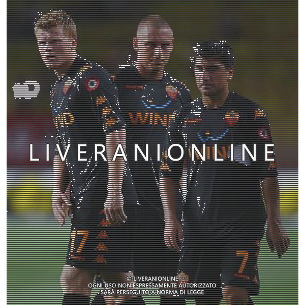 Foto Aldo Liverani/Luca Ghidoni Monaco 02/08/2008 Amichevole di calcio 2008-2009 As Monaco-Roma Nella foto Riise, De Rossi e Pizarro AG ALDO LIVERANI