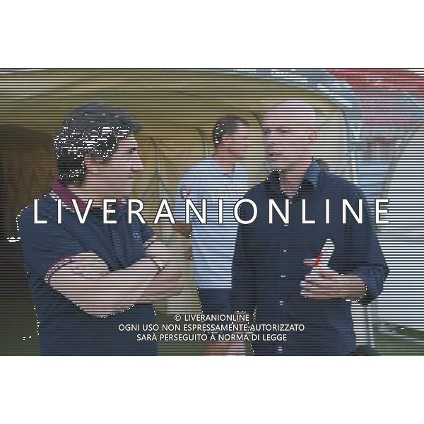 VICENZA-TORINO TROFEO SANTAGIULIANA 02-08-2008 NELLA FOTO URBANO CAIRO-PEDERZOLI AG ALDO LIVERANI