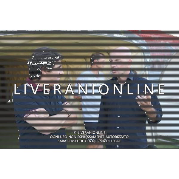 VICENZA-TORINO TROFEO SANTAGIULIANA 02-08-2008 NELLA FOTO URBANO CAIRO-PEDERZOLI MAURO AG ALDO LIVERANI