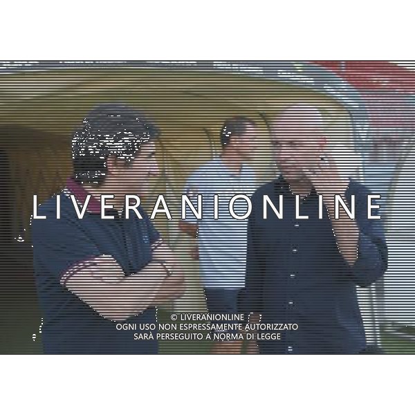 VICENZA-TORINO TROFEO SANTAGIULIANA 02-08-2008 NELLA FOTO URBANO CAIRO-PEDERZOLI MAURO AG ALDO LIVERANI