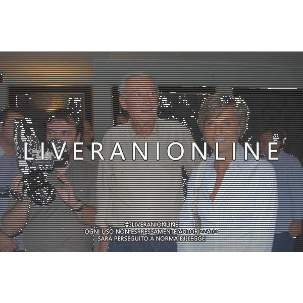 SESTOLA 02/08/2008 BOLOGNA-SASSUOLO NELLA FOTO Renzo menarini con la figlia FOTO SCHICCHI-ALDO LIVERANI 