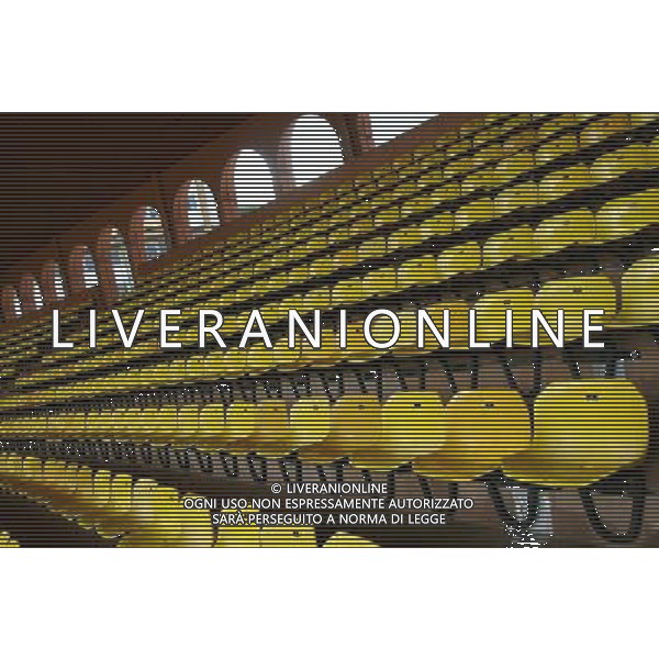 Foto Aldo Liverani/Luca Ghidoni Monaco 02/08/2008 Amichevole di calcio 2008-2009 As Monaco-Roma Nella foto stadio Louis 2 di Monaco spalti dello stadio vuoto ag aldo liverani