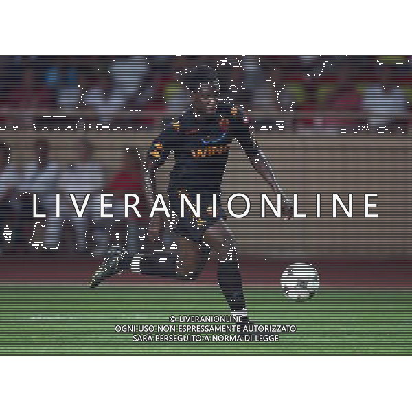 Foto Aldo Liverani/Luca Ghidoni Monaco 02/08/2008 Amichevole di calcio 2008-2009 As Monaco-Roma Nella foto Okaka ag aldo liverani