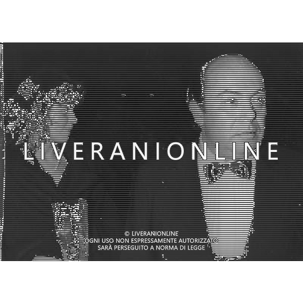 ARCHIVIO ALDO LIVERANI NELLA FOTO LINO BANFI CON STEFANIA CRAXI AG ALDO LIVERANI