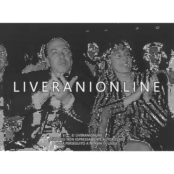 ARCHIVIO ALDO LIVERANI NELLA FOTO LINO BANFI CON STEFANIA CRAXI AG ALDO LIVERANI