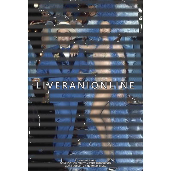 ARCHIVIO ALDO LIVERANI NELLA FOTO LINO BANFI con PAOLA TEDESCO AG ALDO LIVERANI