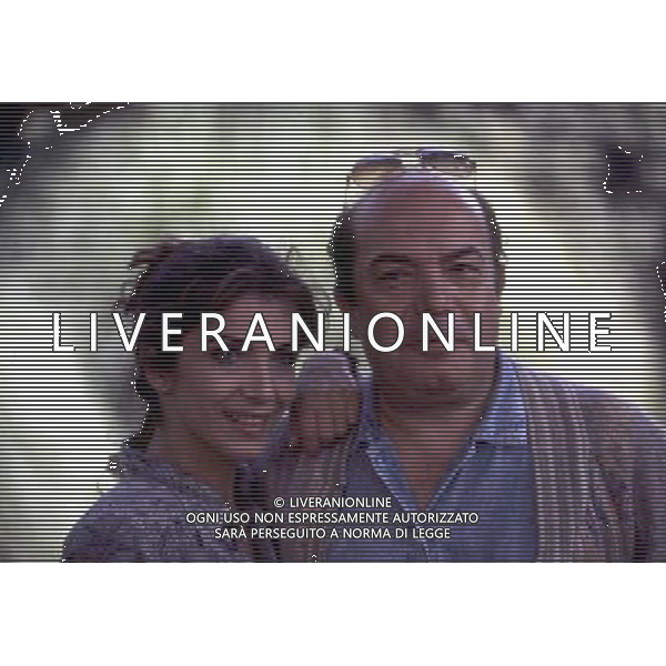 ARCHIVIO ALDO LIVERANI NELLA FOTO LINO BANFI CON LA FIGLIA ROSANNA AG ALDO LIVERANI