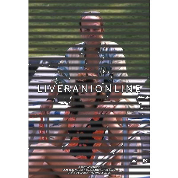 ARCHIVIO ALDO LIVERANI NELLA FOTO LINO BANFI CON ROSANNA BANFI AG ALDO LIVERANI