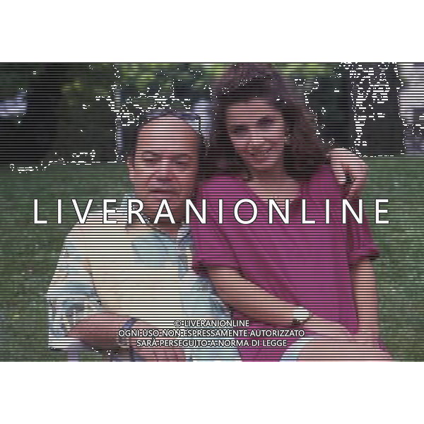 ARCHIVIO ALDO LIVERANI NELLA FOTO LINO BANFICON LA FIGLIA ROSANNA AG ALDO LIVERANI