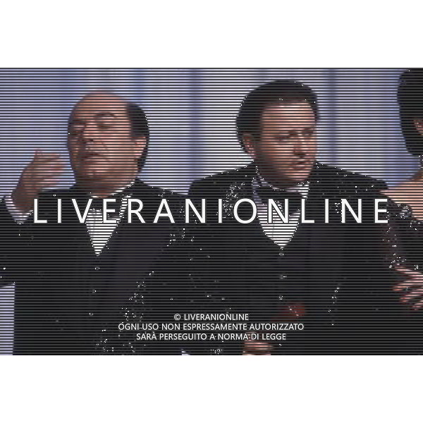 ARCHIVIO ALDO LIVERANI NELLA FOTO LINO BANFI CON MASSIMO BOLDI AG ALDO LIVERANI