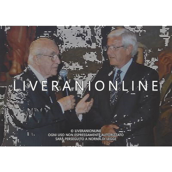 MILANO 5/8/2008 LA 17a OLIMPIADE DI EDOARDO MANGIAROTTI NELLA FOTO (EDOARDO MANGIAROTTI CON CLAUDIO LIPPI) FOTO MARIO ROMANO/AG ALDO LIVERANI FOTO PER GENTILE CONCESSIONE DELLA FAMIGLIA MANGIAROTTI