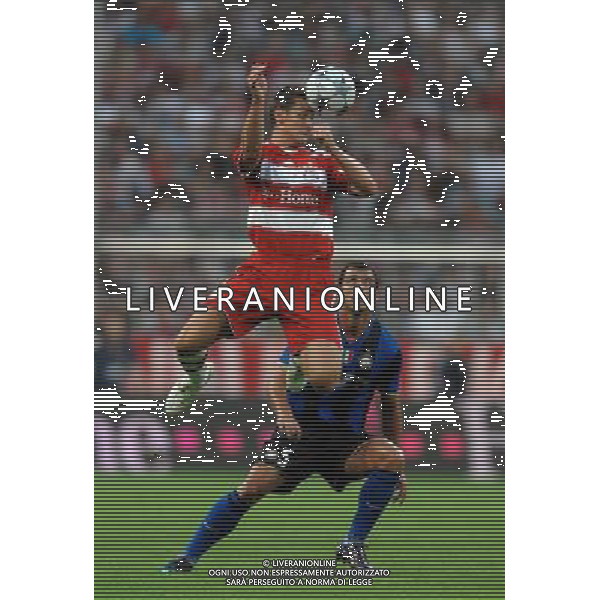 Trofeo Pirelli-Beckenbauer Cup Monaco - 05.08.2008 Bayern Monaco-Inter Nella Foto: miroslav KLOSE e dejan STANKOVIC /Ph.Vitez-Ag. Aldo Liverani