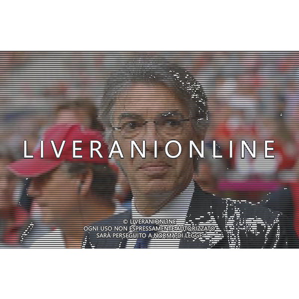 Trofeo Pirelli-Beckenbauer Cup Monaco - 05.08.2008 Bayern Monaco-Inter Nella Foto: IL PRESIDENTE MASSIMO MORATTI /Ph.Vitez-Ag. Aldo Liverani