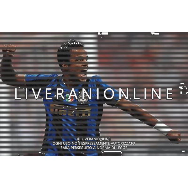 Trofeo Pirelli-Beckenbauer Cup Monaco - 05.08.2008 Bayern Monaco-Inter Nella Foto: ESULTANZA DI ALESSANDRO FAIOLHE AMANTINO MANCINI /Ph.Vitez-Ag. Aldo Liverani