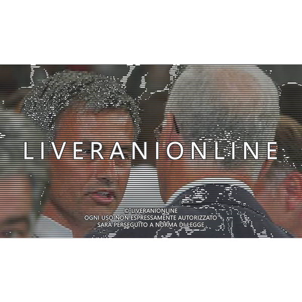 MONACO DI BAVIERA 05/08/2008 BAYERN MONACO-INTER NELLA FOTO Franz Beckenbauer, FCB , Jose Mourinho , Inter AG ALDO LIVERANI 