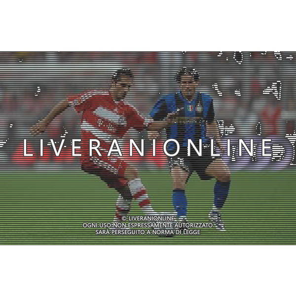 Trofeo Pirelli-Beckenbauer Cup Monaco - 05.08.2008 Bayern Monaco-Inter Nella Foto:ALTINTOP HAMIT-MAXWELL /Ph.Vitez-Ag. Aldo Liverani