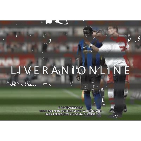 Trofeo Pirelli-Beckenbauer Cup Monaco - 05.08.2008 Bayern Monaco-Inter Nella Foto:MUNTARI SULLEY-MAURINHO JOSE\' /Ph.Vitez-Ag. Aldo Liverani