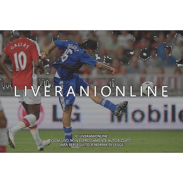 LG Amsterdam Tournament 2008 Amsterdam - 08.08.2008 Ajax-Arsenal Nella Foto:SUAREZ GOL /Ph.Vitez-Ag. Aldo Liverani