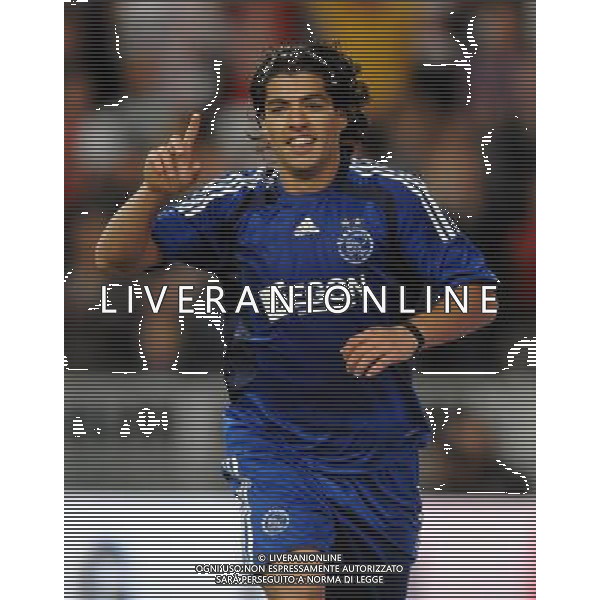 LG Amsterdam Tournament 2008 Amsterdam - 08.08.2008 Ajax-Arsenal Nella Foto:SUAREZ ESULTA /Ph.Vitez-Ag. Aldo Liverani
