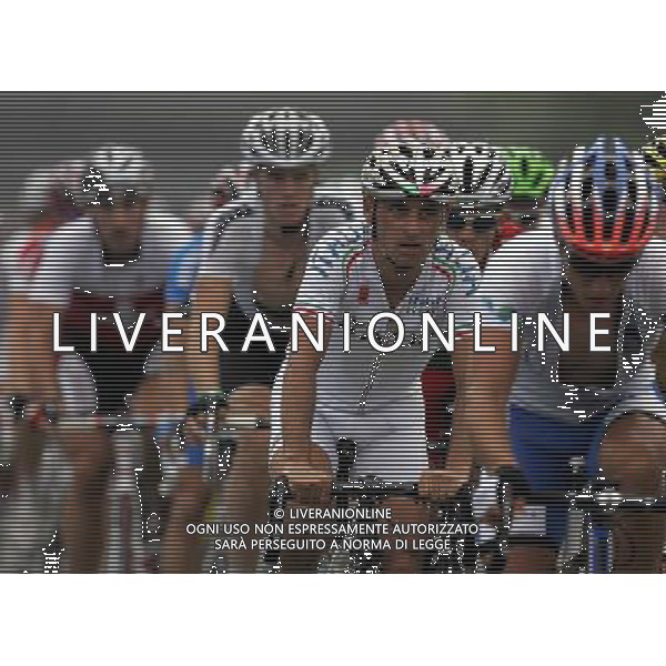 Pechino 09-08-2008 Giochi Olimpici Pechino Beijing 2008 ciclismo su strada uomini nella foto paolo bettini in una fase della corsa ph marco luzzani/ag aldo liverani s.a.s.