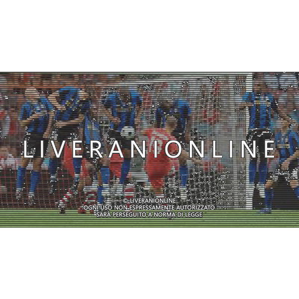 LG Amsterdam Tournament 2008 Amsterdam - 08.08.2008 Inter-Siviglia Nella Foto:GIOCATORI IN BARRIERA INTER /Ph.Vitez-Ag. Aldo Liverani