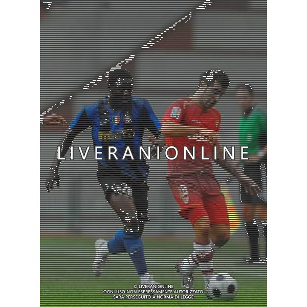 LG Amsterdam Tournament 2008 Amsterdam - 08.08.2008 Inter-Siviglia Nella Foto:MARESCA ENZO-MUNTARI /Ph.Vitez-Ag. Aldo Liverani