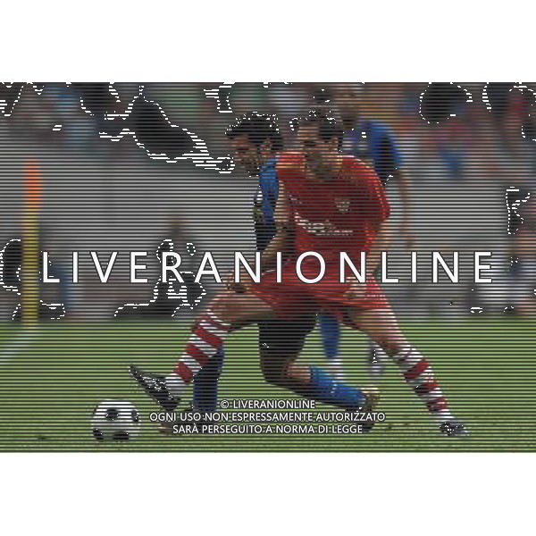 LG Amsterdam Tournament 2008 Amsterdam - 08.08.2008 Inter-Siviglia Nella Foto:NAVARRO FERNANDO-FIGO LIUIS /Ph.Vitez-Ag. Aldo Liverani