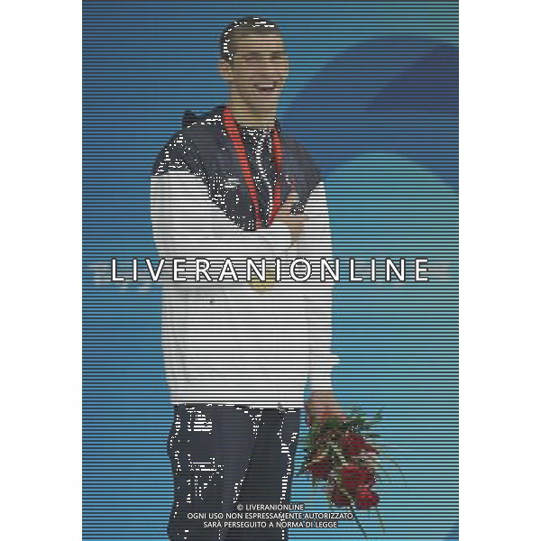 Pechino 10-08-2008 Giochi Olimpici Pechino Beijing 2008 finali nuoto nella foto Michael Phelps (USA) medaglia d\'oro ph marco luzzani/ag aldo liverani s.a.s.