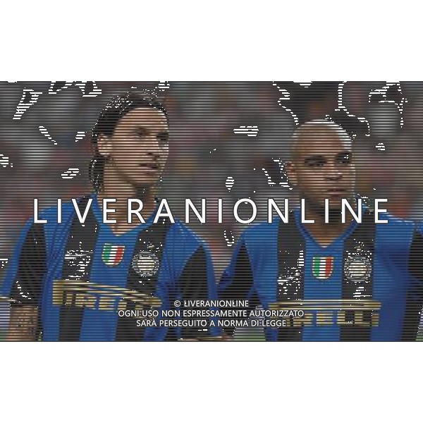 LG Amsterdam Tournament 2008 Amsterdam - 09.08.2008 Ajax-Inter Nella Foto:IBRAHIMOVIC ZLATAN-ADRIANO /Ph.Vitez-Ag. Aldo Liverani