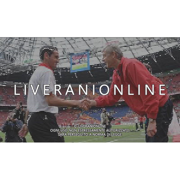 LG Amsterdam Tournament 2008 Amsterdam - 09.08.2008 Arsenal-Siviglia Nella Foto:WENGER ARSENE-JIMENEZ MANOLO /Ph.Vitez-Ag. Aldo Liverani