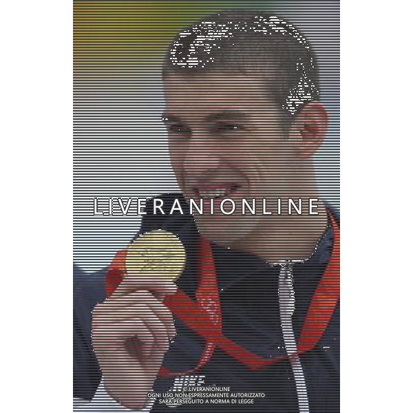 Pechino 11-08-2008 Giochi Olimpici Pechino Beijing 2008 finali nuoto nella foto michael phelps (USA) oro 200m stile libero ph marco luzzani/ag aldo liverani s.a.s. 