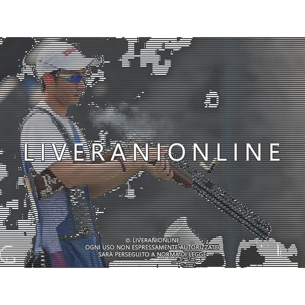 Pechino 12-08-2008 Giochi Olimpici Pechino Beijing 2008 tiro double trap nella foto hu binyuan (CH) ph marco luzzani/ag aldo liverani s.a.s.
