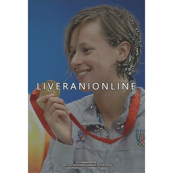 Pechino 13-08-2008 Giochi Olimpici Pechino Beijing 2008 finali nuoto nella foto pellegrini federica (ITA) oro 200 stile libero ph marco luzzani/ag aldo liverani s.a.s.