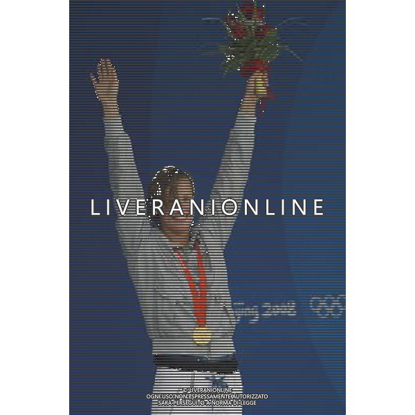 Pechino 13-08-2008 Giochi Olimpici Pechino Beijing 2008 finali nuoto nella foto pellegrini federica (ITA) oro 200 stile libero ph marco luzzani/ag aldo liverani s.a.s.